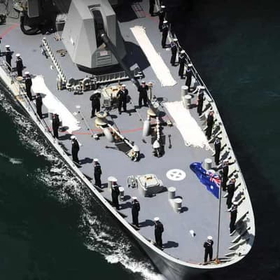 Australia watching 'every move' China takes off coast