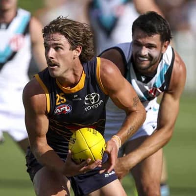 Adelaide's Soligo stars in match sim against Port