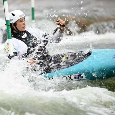Silver lining as Fox wins second medal at kayak titles