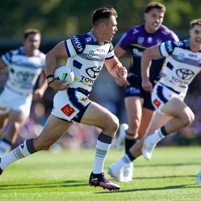 Cowboys cruise to big win over Storm in final NRL trial