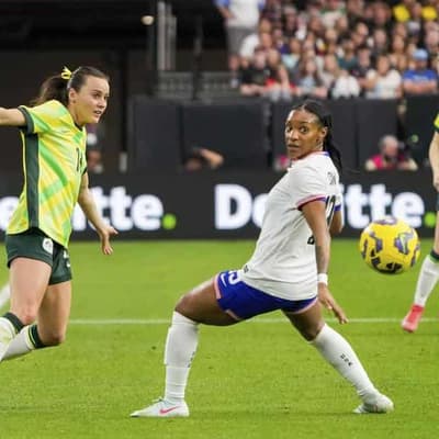 Micah makes case for No.1 spot as Matildas fall to USA