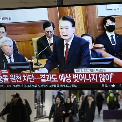 South Korea's Yoon defends martial law as 'warning'