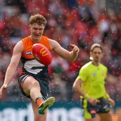 Midfielder taking giant strides towards an AFL return