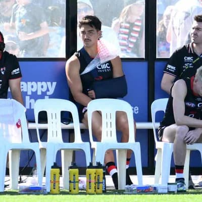 Saints' Owens latest AFL player hurt in marking contest