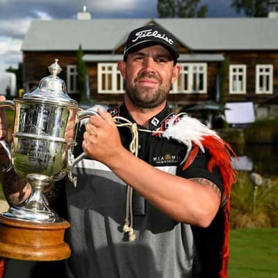 NZ Open winner takes a good Peake through an Open door