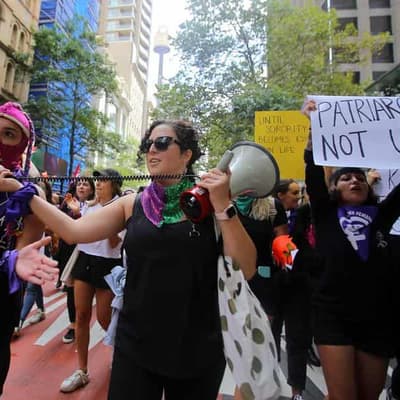 Women marching forward, but more work to be done