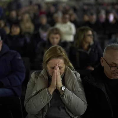 Pope Francis rests as Holy Year goes on without him
