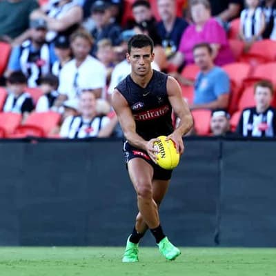 Collingwood coach defends cramping Nick Daicos