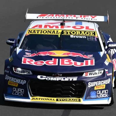 Brown leads Triple Eight one-two in Melbourne