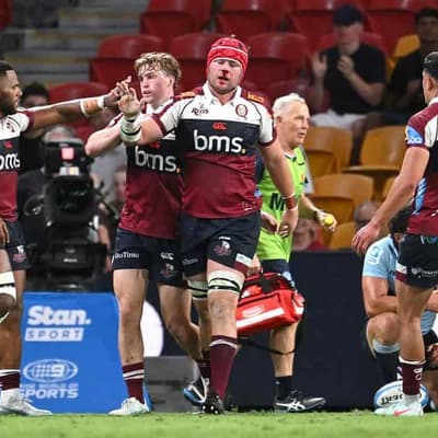 McReight hurt, sparks fly as Reds end Tahs' Super start