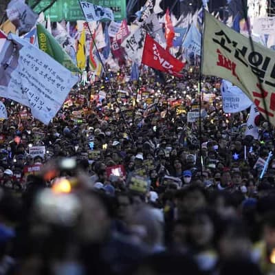 Rival rallies for South Korea’s impeached president