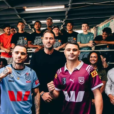 Kambosos Jr laughs off young rival's fighting words