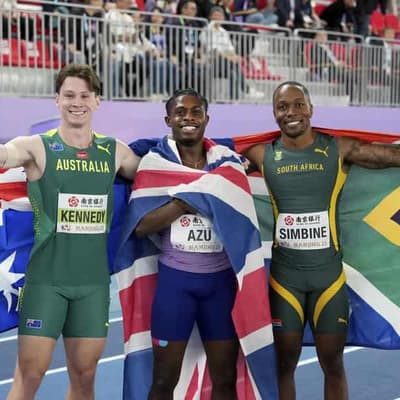Kennedy pipped for historic 60m gold at world indoors
