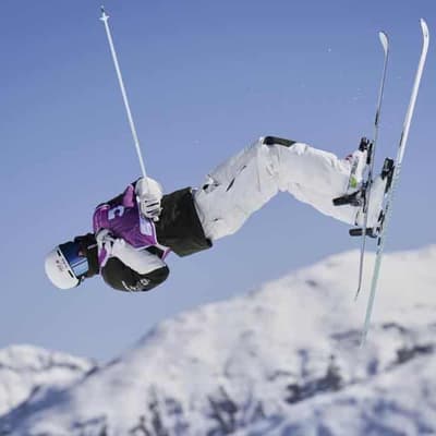 Aussie skier Graham crashes then becomes record breaker