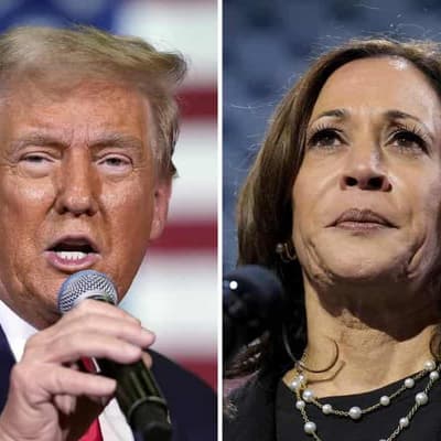 Trump revokes security clearances for Harris, Clinton