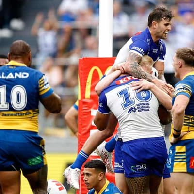Bulldogs win scrap to continue Eels' winless woes
