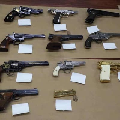 'Safe house' held antique guns stolen in brazen heist
