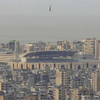 Israel hits southern Beirut, first strikes since truce