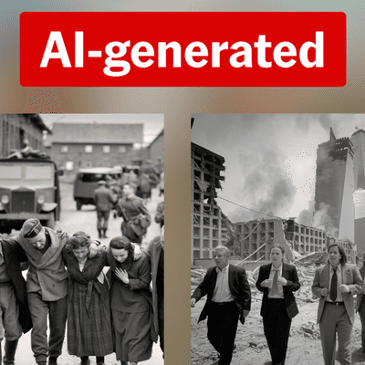 Fears history is being rewritten with AI technology