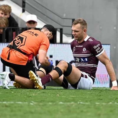 Knee knock sidelines Manly's Trbojevic for a month