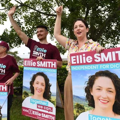 'Doing it for them': independent aiming to oust Dutton