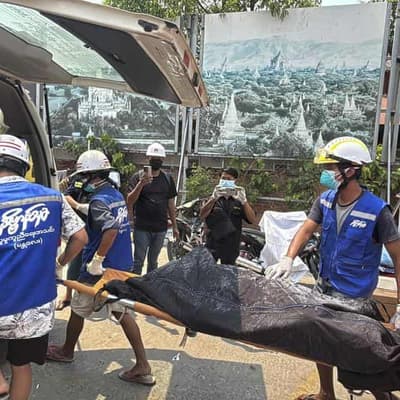 Myanmar quake toll passes 3000 as disease risk rises