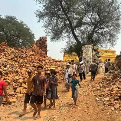 Myanmar quake toll rises as leader returns from summit