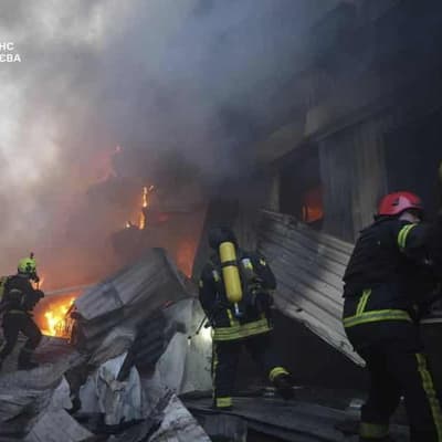 Russian missile strike kills one, injures three in Kyiv