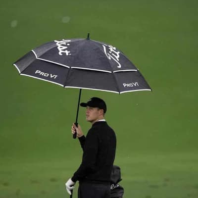 Rain hits Augusta, but Aussie Davis is ready to shine
