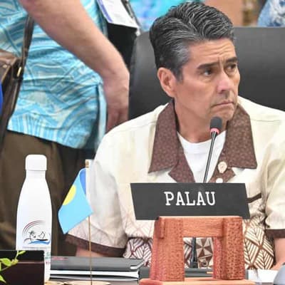 Palau's president backs COP31, wants coal phase out