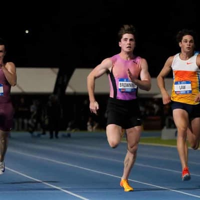 Browning pips Kennedy with 10.01 run in 100m final