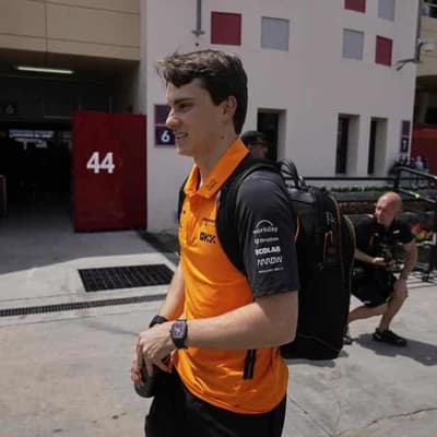 Piastri sets hot practice pace to be fastest in Bahrain