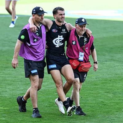 Leg injury, concussion mar Carlton's breakthrough win