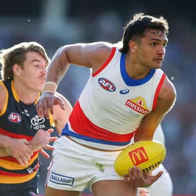 Dogs star Ugle-Hagan's future in AFL hands: Beveridge