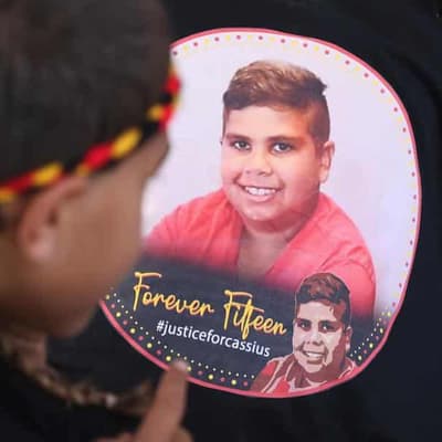 Teen found 'lying covered in blood', murder trial told