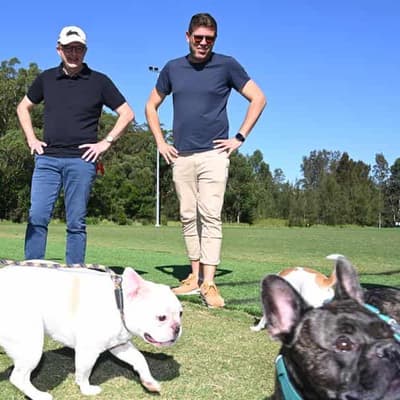 Campaign goes to the dogs as leaders pause for Easter