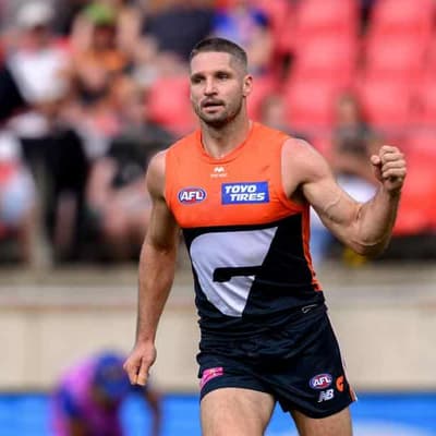 Giants lose Hogan to calf injury ahead of Crows clash