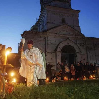 Attacks in Ukraine, Russia, during Easter 'ceasefire'