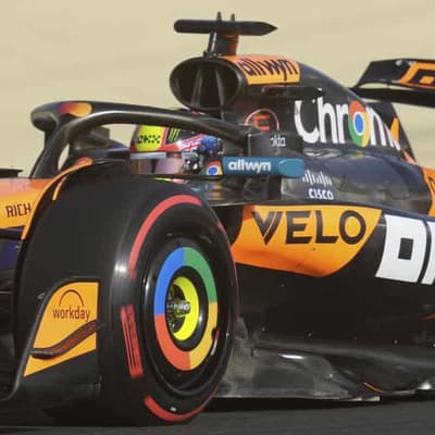 Piastri edged out as Verstappen snatches Saudi pole