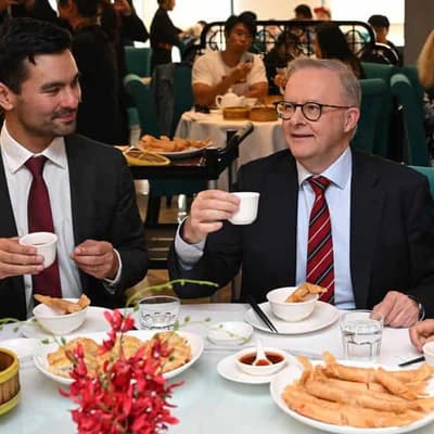 Albanese looks to tuck into Victorian electoral fortune