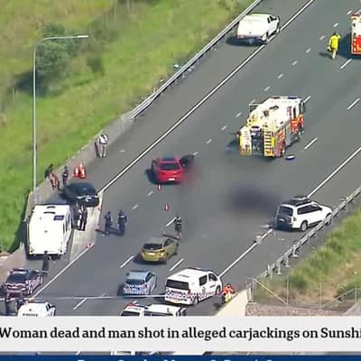 'Tragedy': Fatal crash, hijacking and highway shooting
