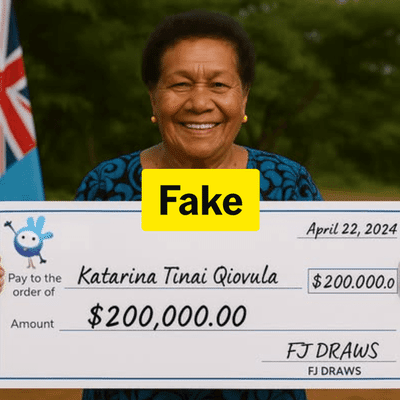 Scam ads target Fijians with fake prize claims and altered images