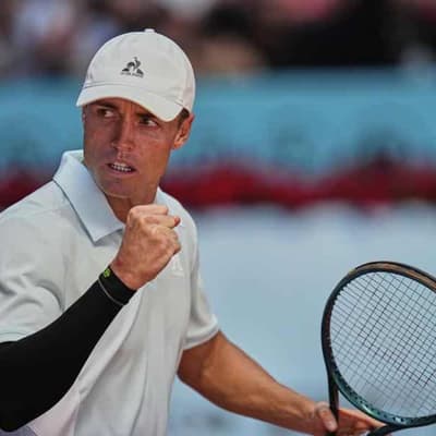 Demon again last Australian man standing at Madrid Open