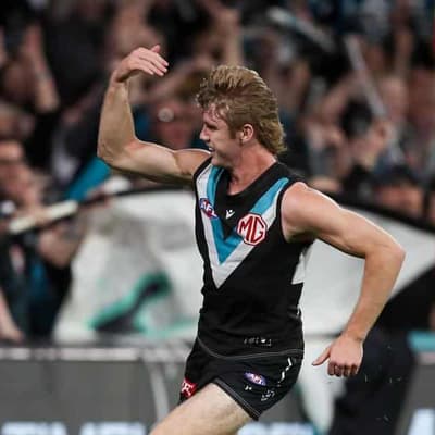 Horne-Francis fires up as Port pip plucky Kangaroos