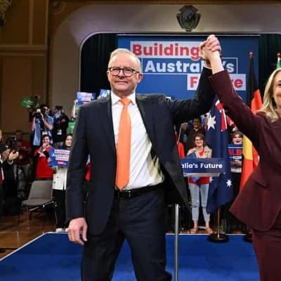 PM offers look to future, warns Dutton is a step back