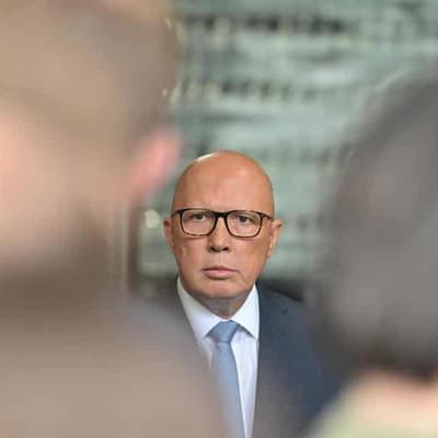 Dutton on the attack after election blitz hits a bump