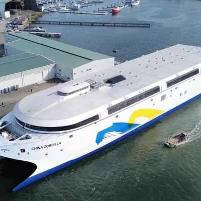 'Big moment': world's largest electric ship launched
