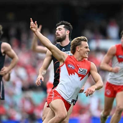 Chad Warner stars as Swans down Giants in bitter derby