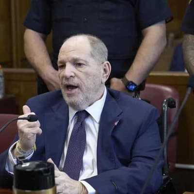 Ex-model takes the stand in Harvey Weinstein's retrial