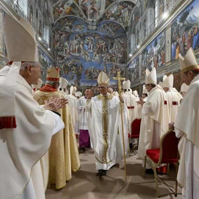 New Pope vows to bring light to world's 'dark nights'